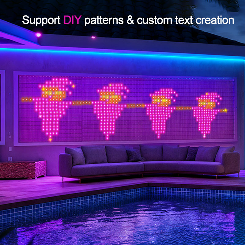 2x2m 400LEDs Smart Curtain Lig - Led Fairy String Lights 评论和价格