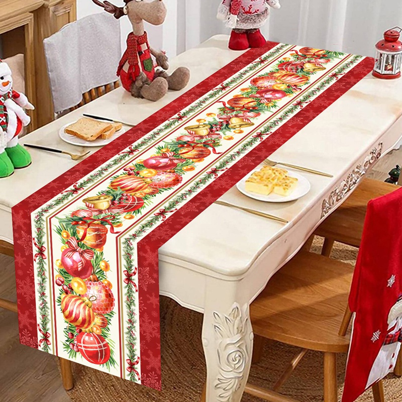 Merry Christmas Table Runner X - Christmas Table Runner 评论和价格