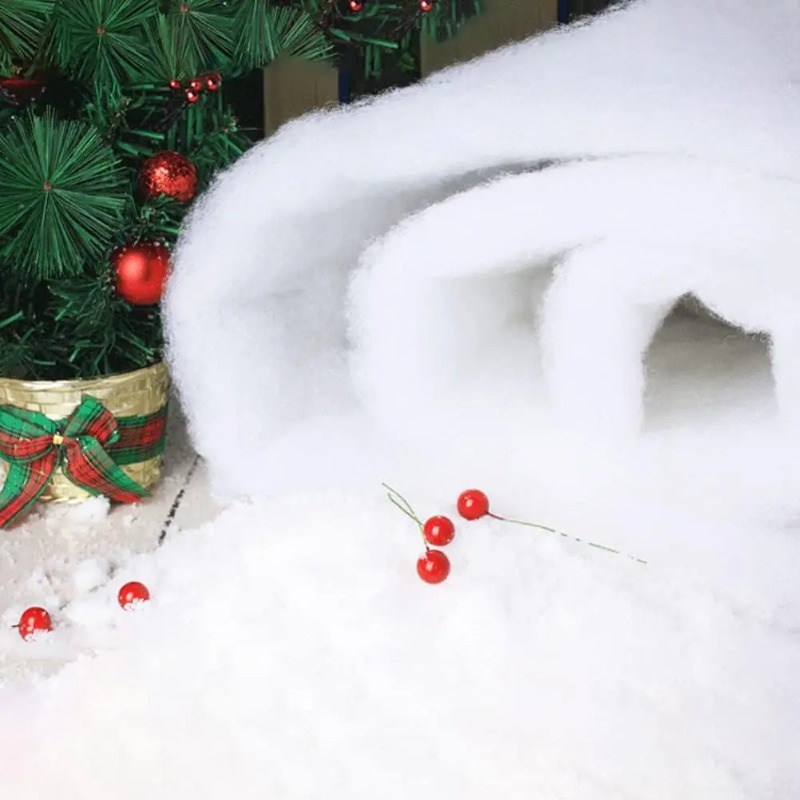 Artificial Snow Carpet Fake Sn - Christmas Throw Blanket 评论和价格
