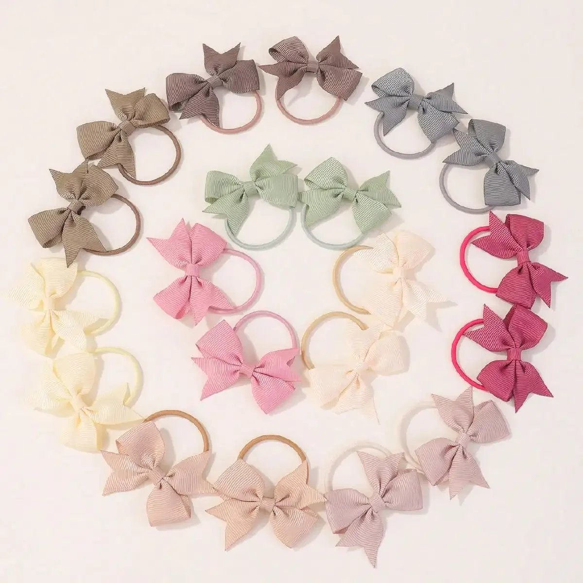 20Pcs/set 2.1inch Lovely Bowkn - Ribbon Bow Gift 评论和价格