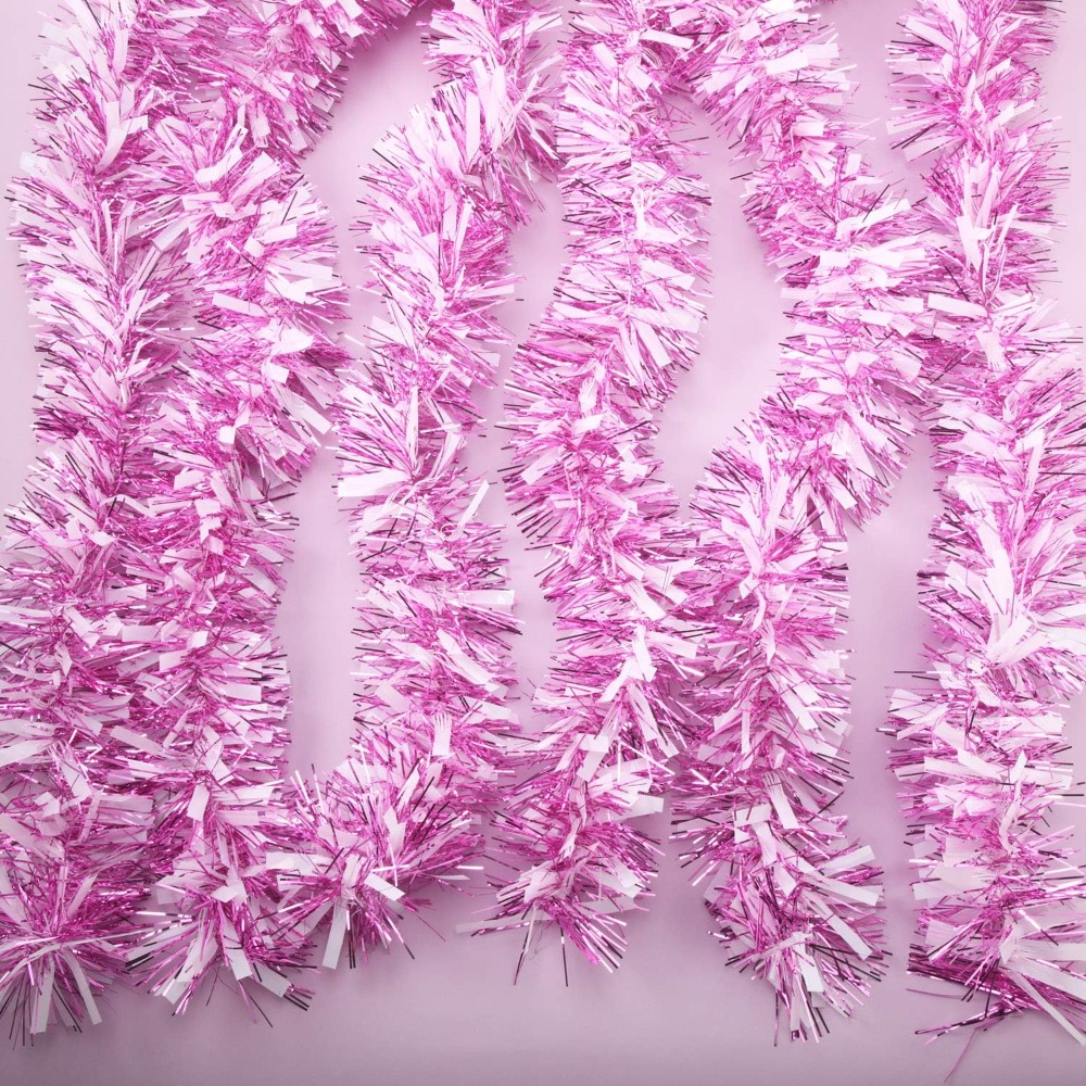 6 Pieces Valentine's Day Tinse - Tinsel Garland Decoration 评论和价格