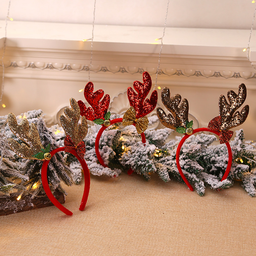 3Pcs Reindeer Antlers Christma - Reindeer Antlers Headband 评论和价格