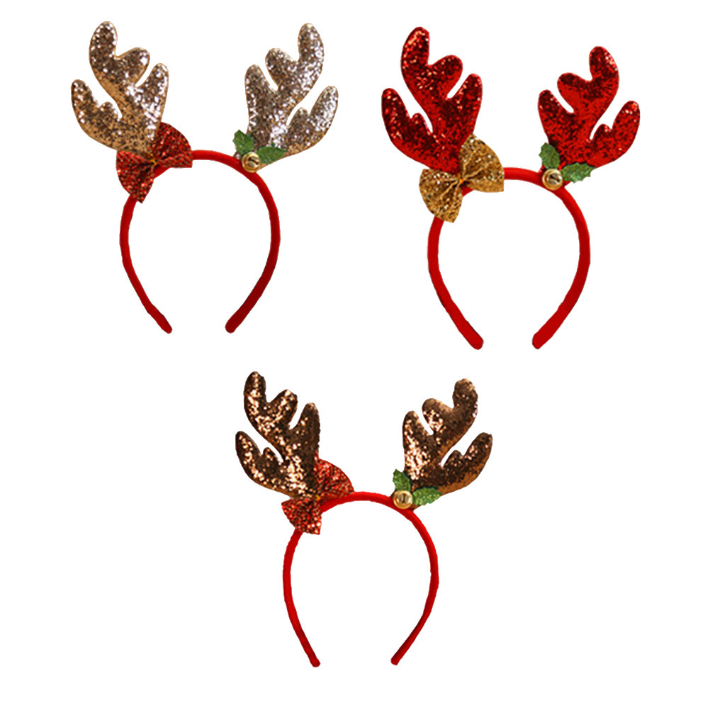 3Pcs Reindeer Antlers Christma - Reindeer Antlers Headband 评论和价格