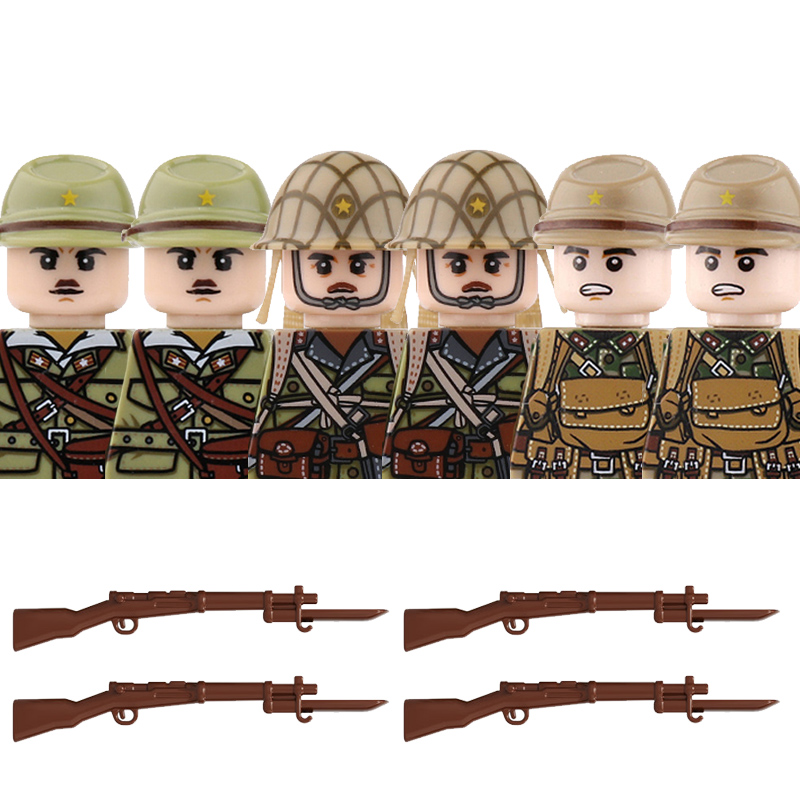 WW2 Military Infantry Japanese - Lego Set City 评论和价格