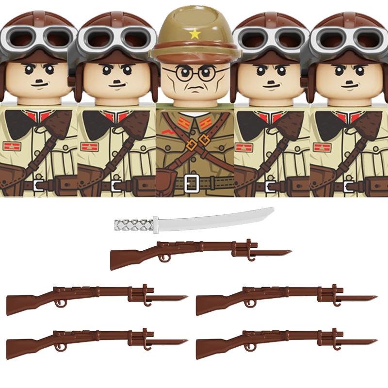 WW2 Military Infantry Japanese - Lego Set City 评论和价格