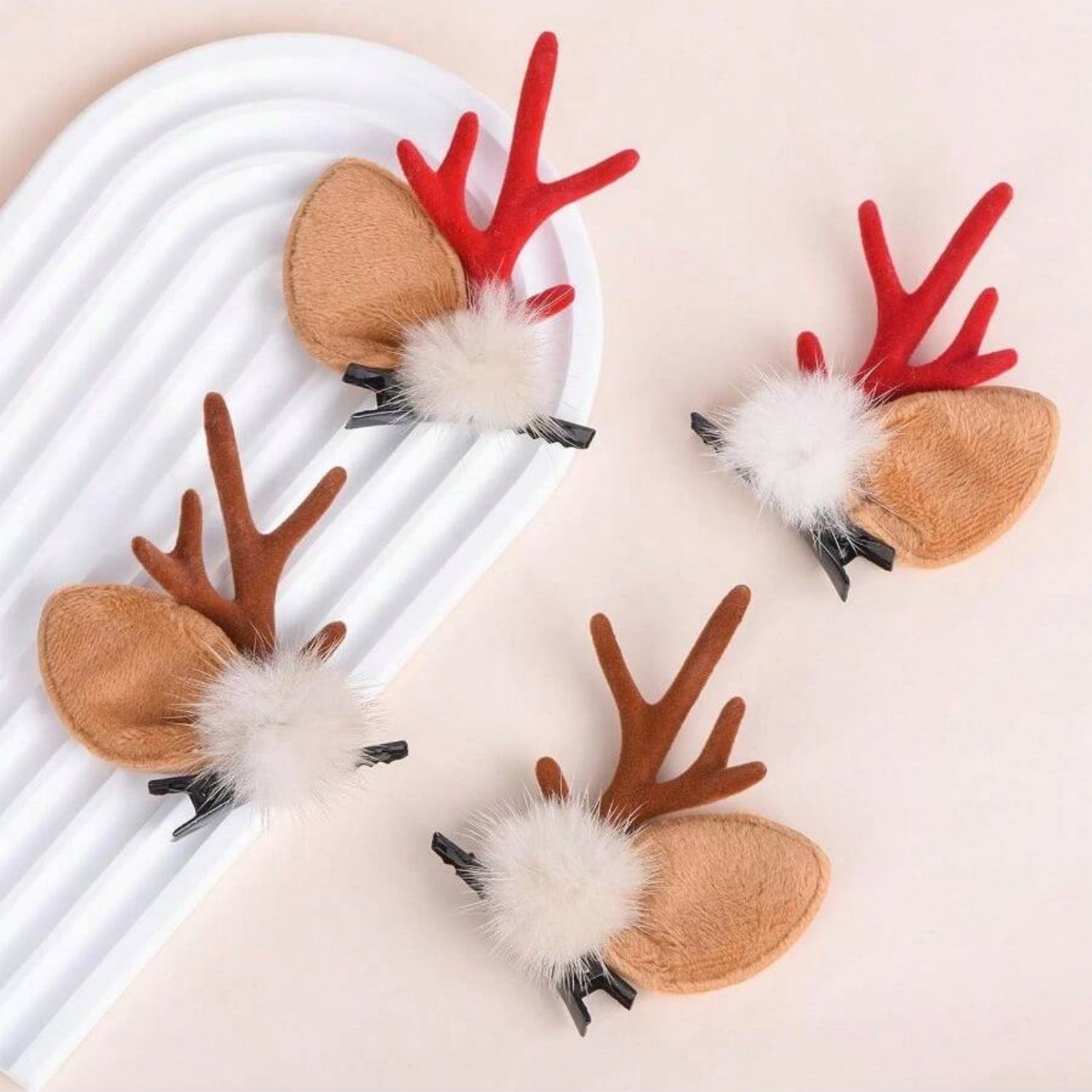 2pcs Christmas Reindeer Antler - Reindeer Antlers Headband 评论和价格