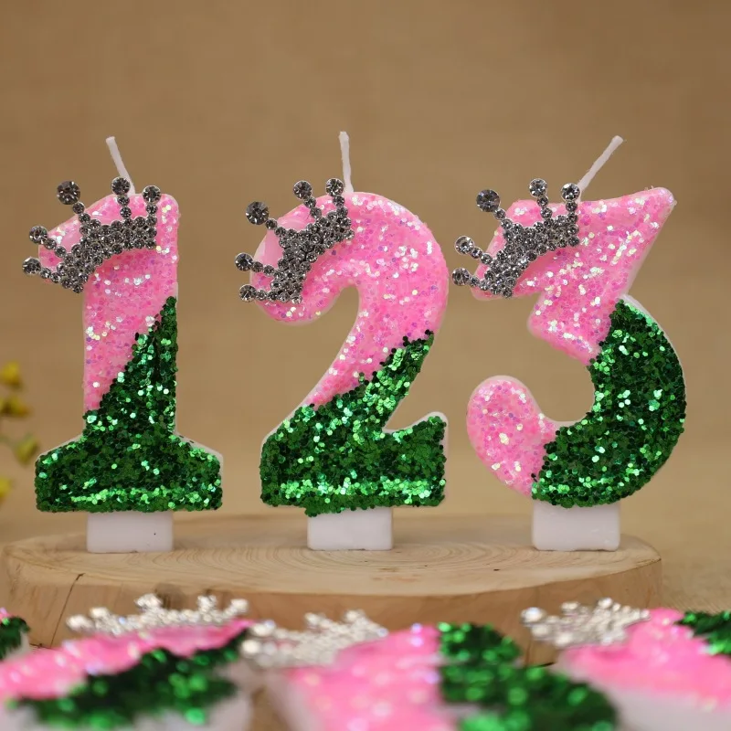 Sparkling Light Green Princess - Holiday Candle Set 评论和价格